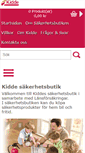 Mobile Screenshot of kiddebutik.se